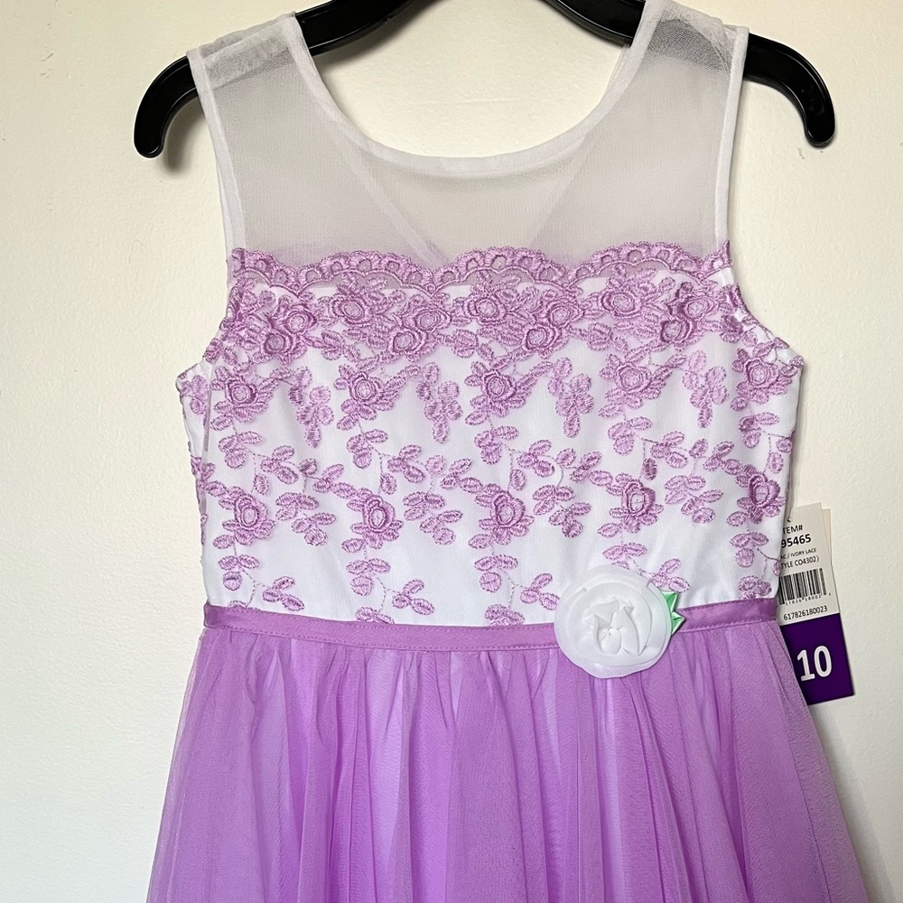 Jona Michelle lilac dress (size 10)